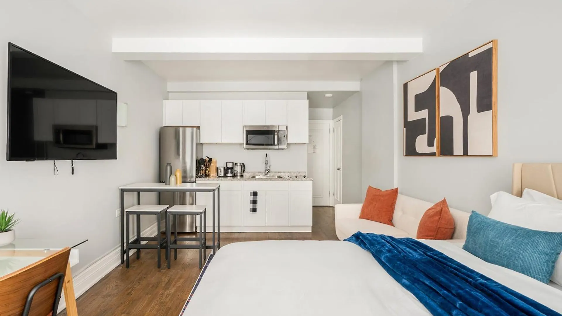 Apartament 73-703 New Studio Uws Doorman Gym Nowy Jork